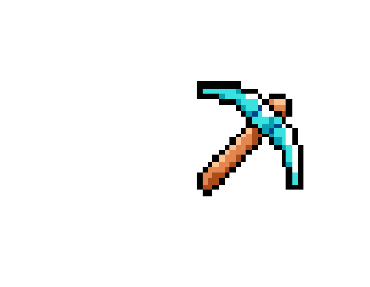 Falling Pickaxe official game art